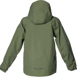 Isbjörn of Sweden Teen Monsune Hard Shell Jacket Moss
