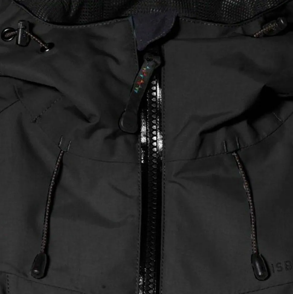 Isbjörn of Sweden Teen Monsune Hard Shell Jacket Black