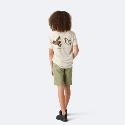 Isbjörn of Sweden Teens’ Fox All Mountain Shorts Moss