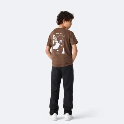 Isbjörn of Sweden Teens' Wild Peak Tee Chocolate