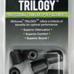 ISOtunes Trilogy Foam Replacement Eartips (5 Pair Pack) Mixed