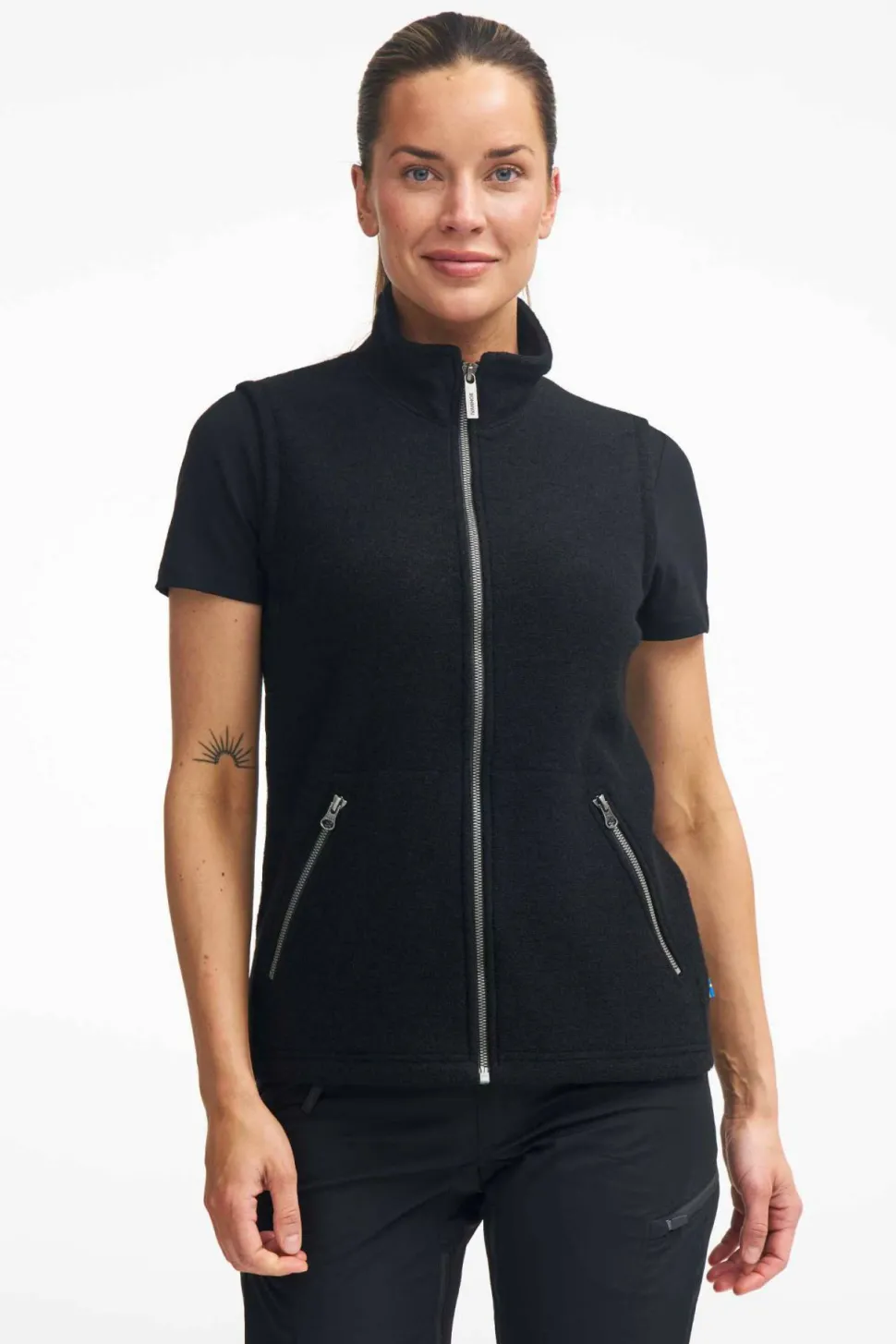 Ivanhoe Women's Flora Vest Black