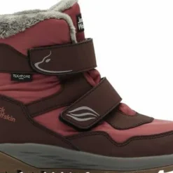 Jack Wolfskin Juniors' Polar Bear-G Texapore Mid Vc Dark Mahogany