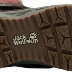 Jack Wolfskin Juniors' Polar Bear-G Texapore Mid Vc Dark Mahogany