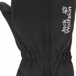 Jack Wolfskin Kids' Easy Zip Mitten Black