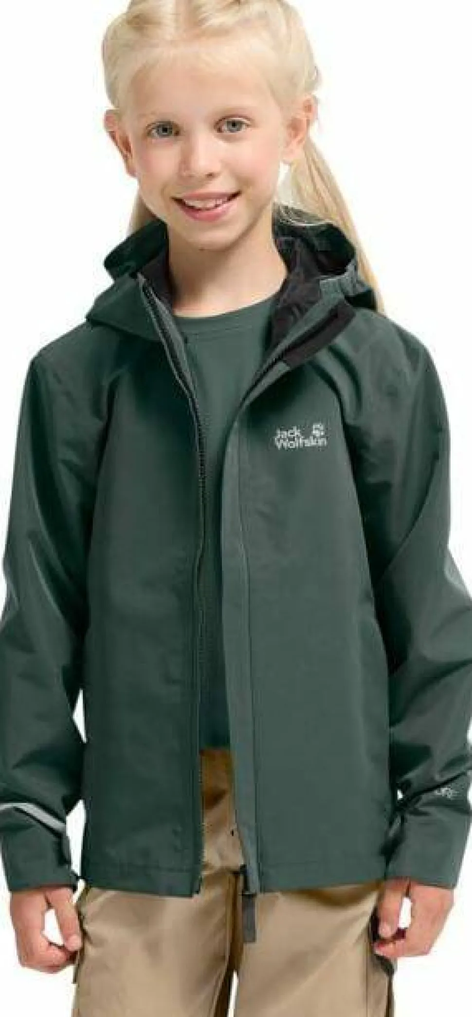 Jack Wolfskin Kids' Haze 2L Jacket Sago Palm