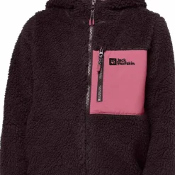 Jack Wolfskin Kids' Ice Curl Hood Jacket Boysenberry/Pink