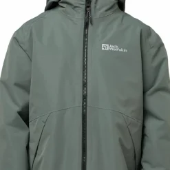 Jack Wolfskin Kids' Iceland 3-in-1 Jacket Slate Green/Black