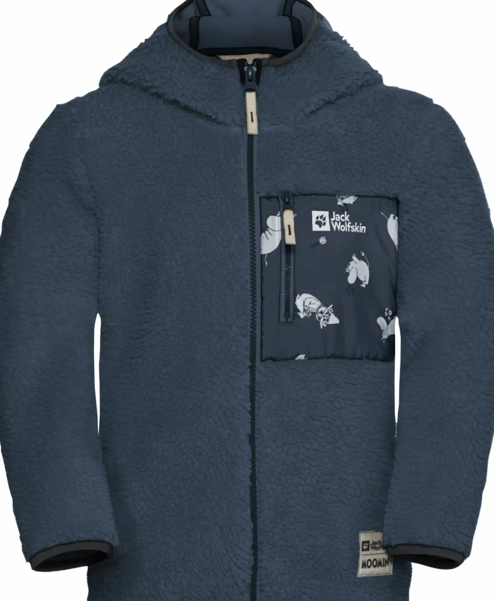 Jack Wolfskin Kids' Moomin Ice Curl Midnight Sky