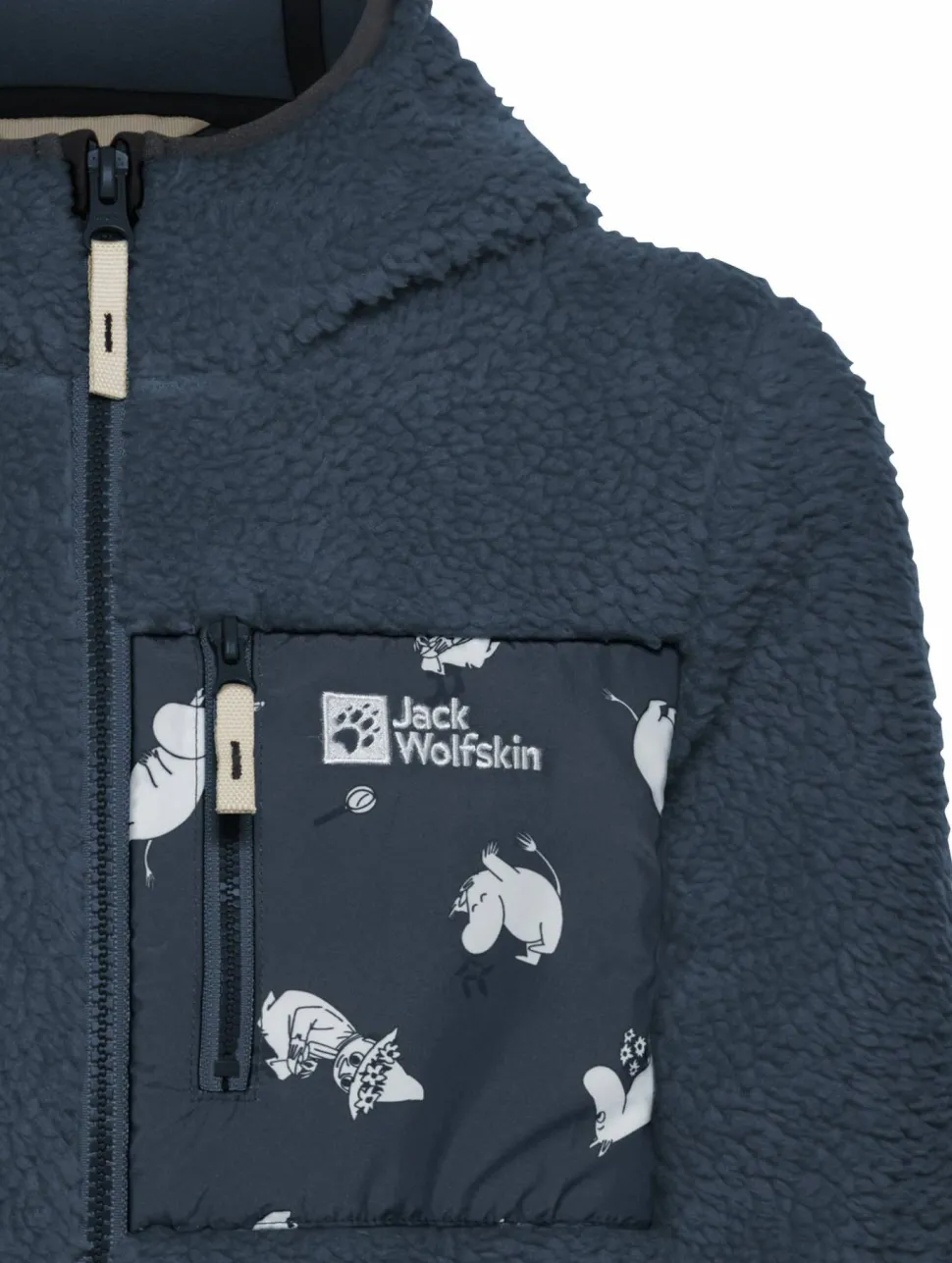 Jack Wolfskin Kids' Moomin Ice Curl Midnight Sky