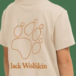 Jack Wolfskin Kids' Paw T Paw Oyster