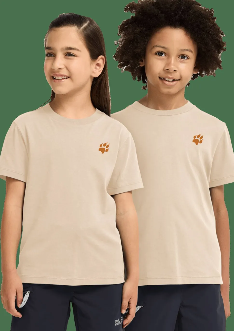 Jack Wolfskin Kids' Paw T Paw Oyster