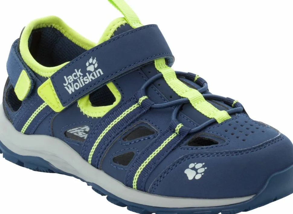Jack Wolfskin Kids' Sun Climber Blue / Lime