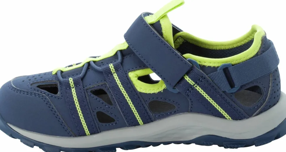 Jack Wolfskin Kids' Sun Climber Blue / Lime