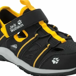 Jack Wolfskin Kids' Sun Climber Black / Burly Yellow Xt