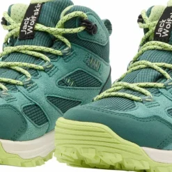 Jack Wolfskin Kid's VOJO TOUR TEXAPORE MID Jade Green