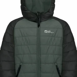 Jack Wolfskin Kids' Zenon Jacket Slate Green/Black