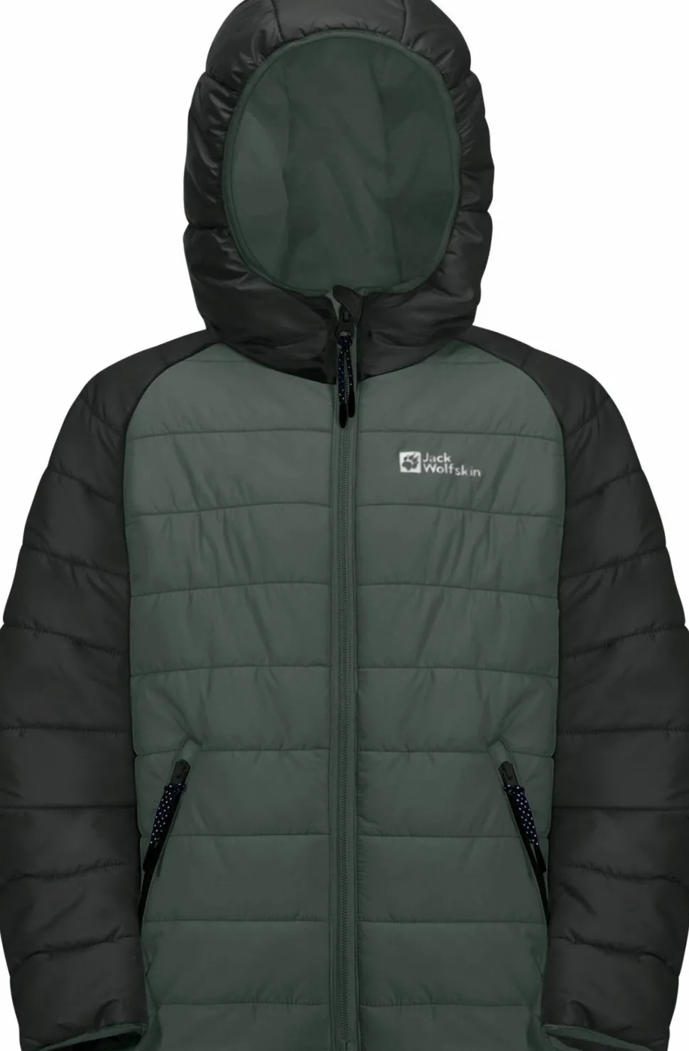 Jack Wolfskin Kids' Zenon Jacket Slate Green/Black