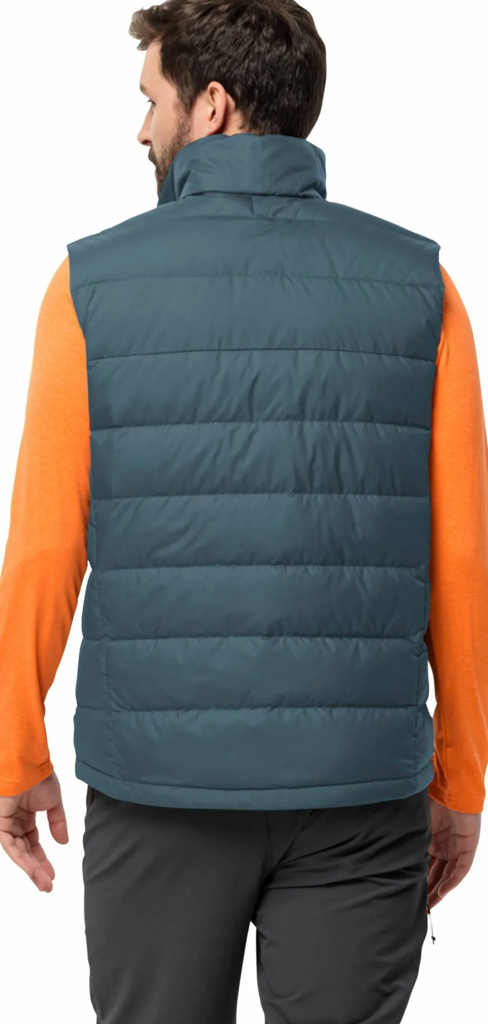 Jack Wolfskin Men's Ather Down Vest Midnight Sky