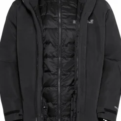 Jack Wolfskin Men's Flowline 3in1 Jacket Black
