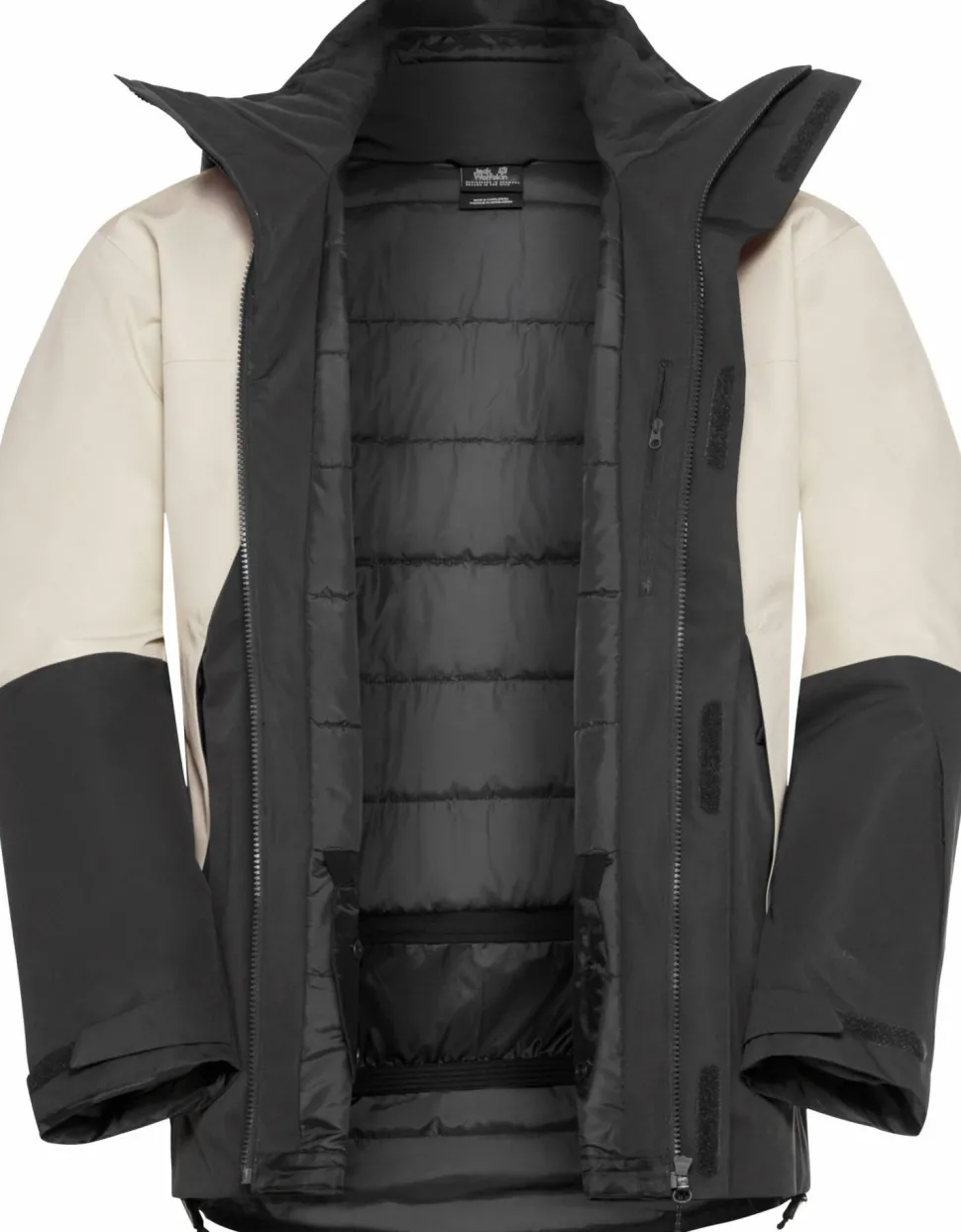 Jack Wolfskin Men's Flowline 2l Ins Jacket Pale Sand