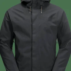 Jack Wolfskin Men's Kammweg 2-Layer Jacket Phantom