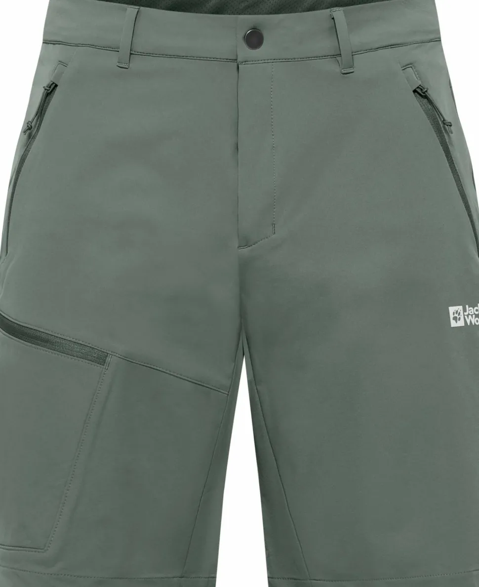 Jack Wolfskin Men's Pico Trail Shorts Slate Green