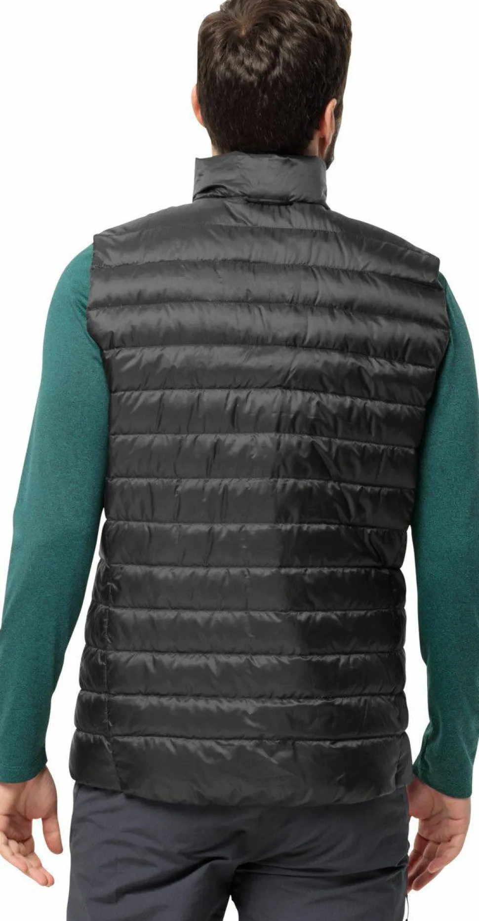 Jack Wolfskin Men's Pilvi Down Vest Black