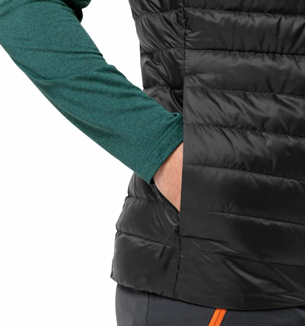 Jack Wolfskin Men's Pilvi Down Vest Black