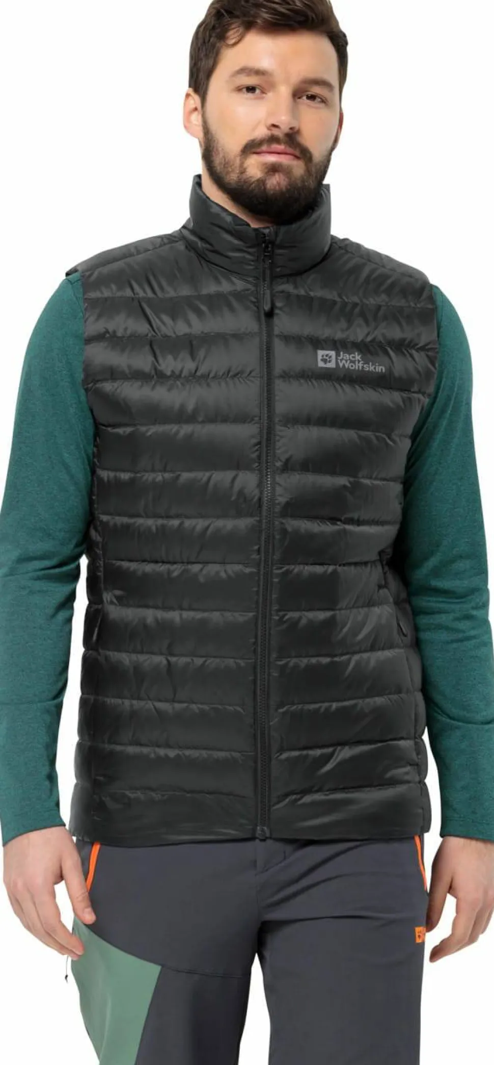 Jack Wolfskin Men's Pilvi Down Vest Black