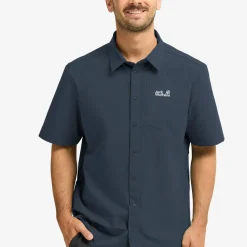 Jack Wolfskin Men's Prelight Suncool Shirt Midnight Sky