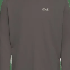 Jack Wolfskin Men's Prelight Suncool Hoody Flint