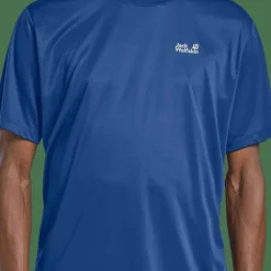 Jack Wolfskin Men's Tech Tee Blue Orchid
