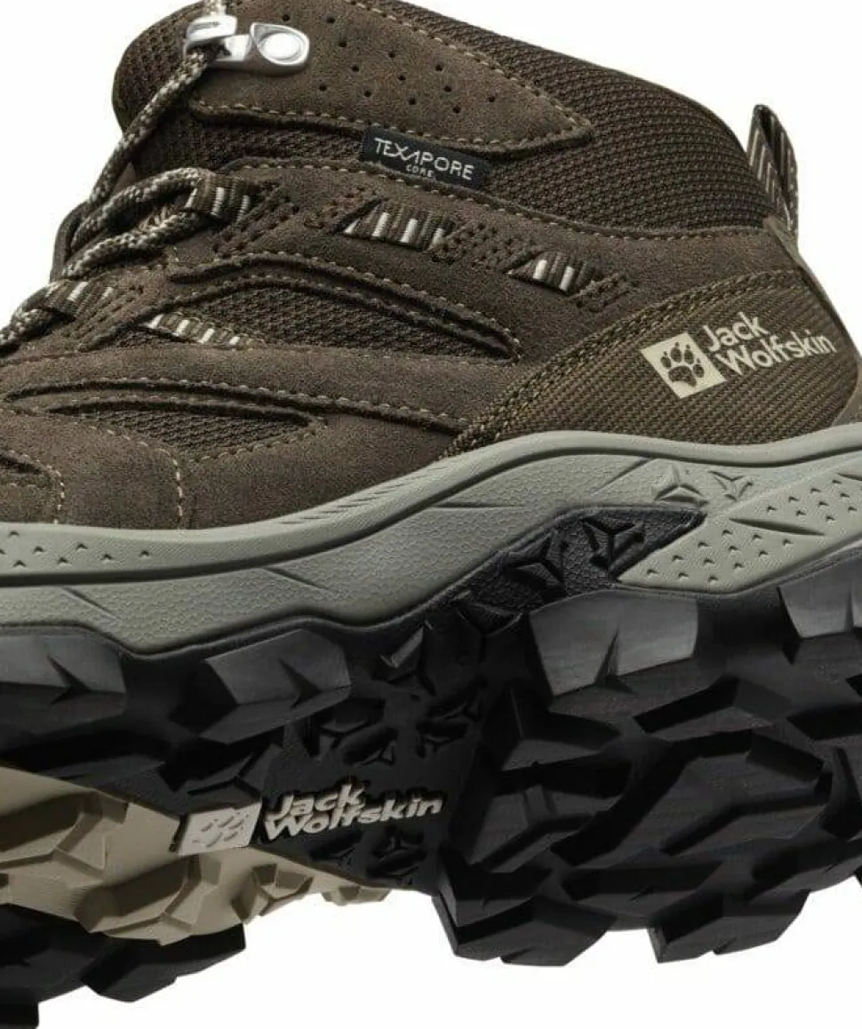 Jack Wolfskin Men's Vojo Tour Texapore Mid Cold Coffee