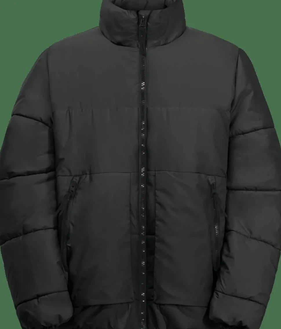 Jack Wolfskin Teens' Insulated Jacket Granite Black