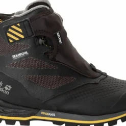 Jack Wolfskin Women's 1995 Series Texapore Mid Black / Burly Yellow XT