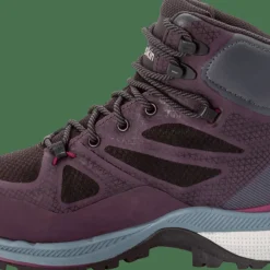 Jack Wolfskin Women's Force Striker Texapore Mid Purple / Grey
