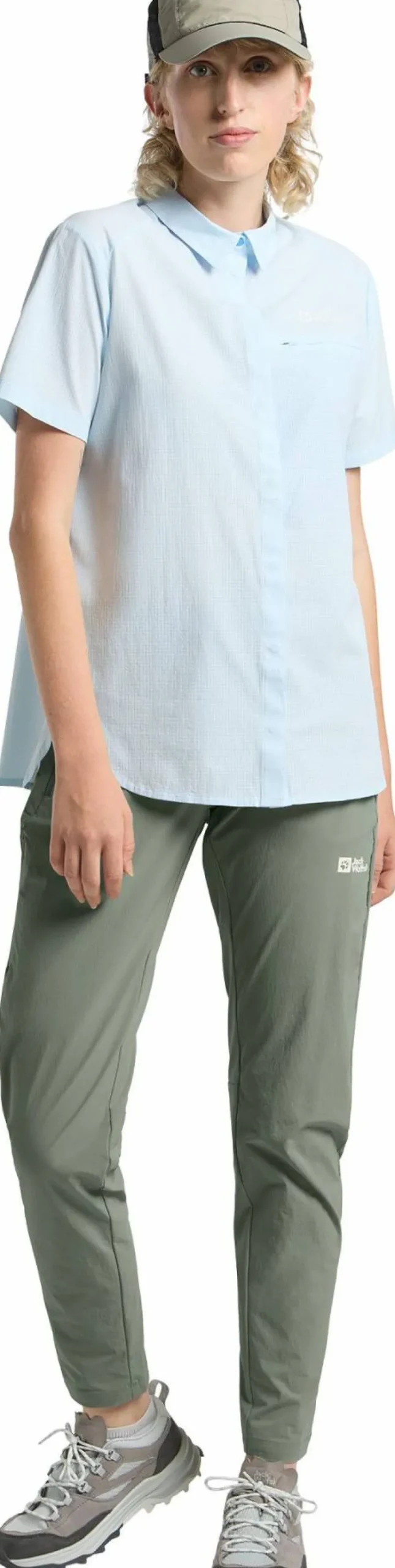 Jack Wolfskin Women's Hikeout Pants Slate Green
