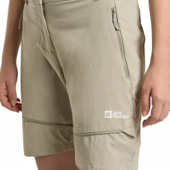 Jack Wolfskin Women's Hikeout Zip Off Pants Stone