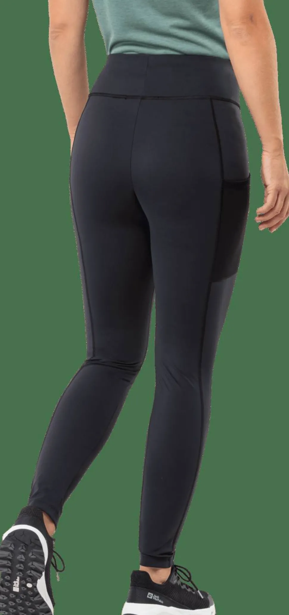 Jack Wolfskin Women's Klintal Tights Black
