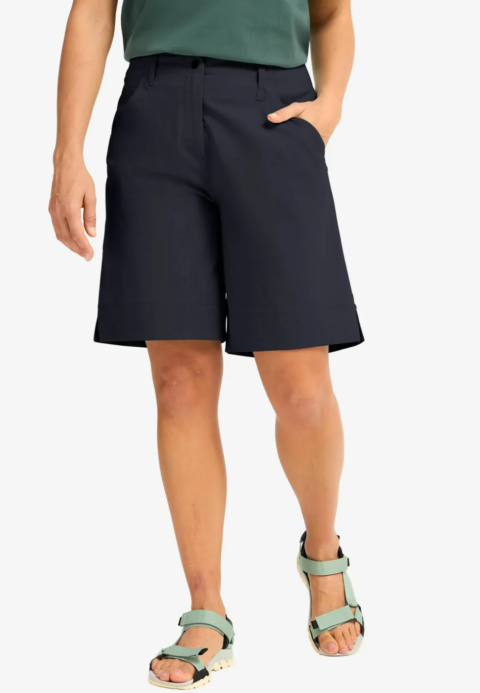 Jack Wolfskin Women's Mahani Shorts Dark Navy