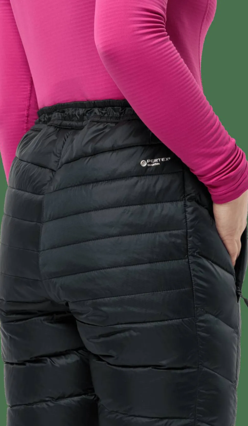 Jack Wolfskin Women's Nebelhorn Down Pants Black