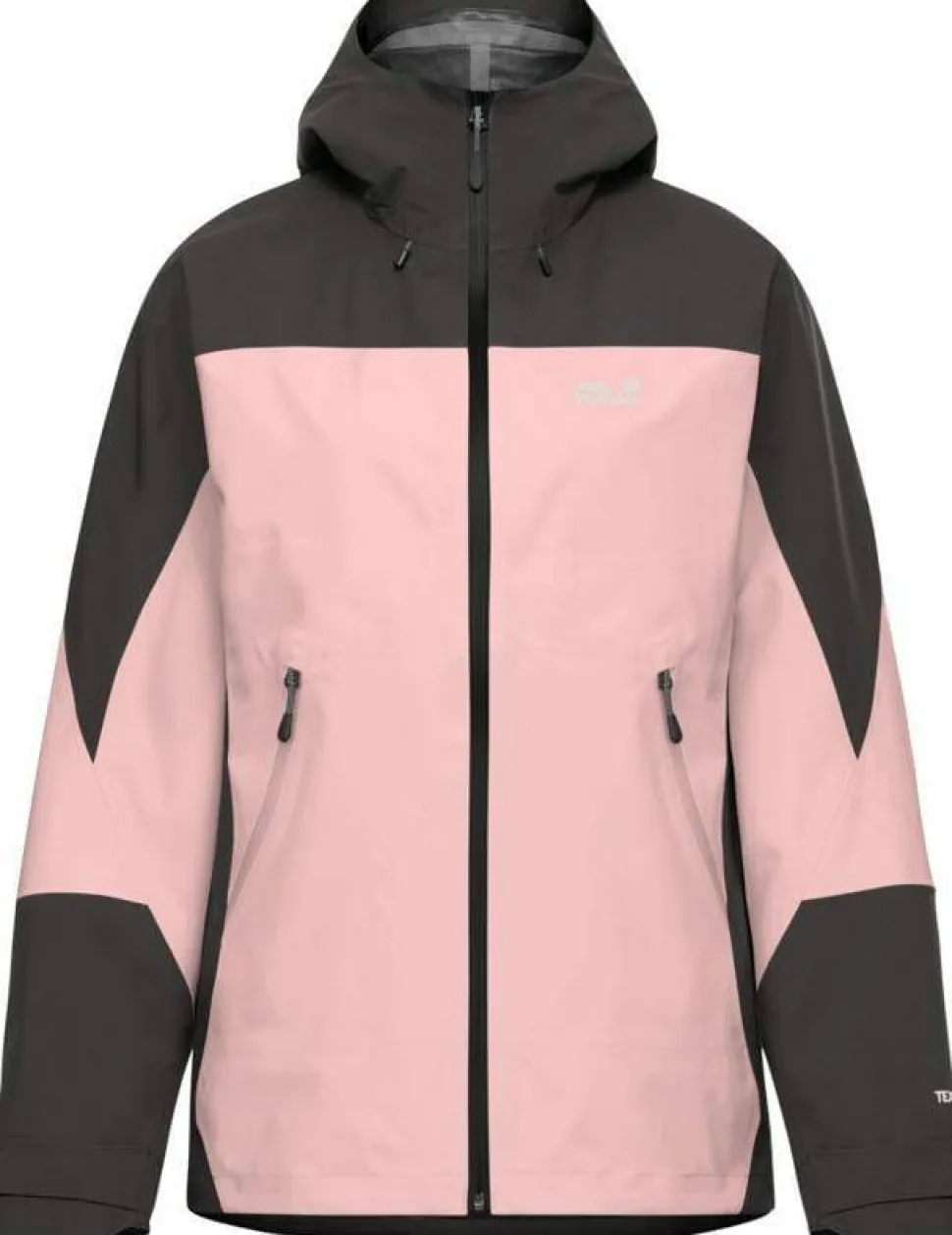 Jack Wolfskin Women's Rockpaw 3L Jacket Rosegarden