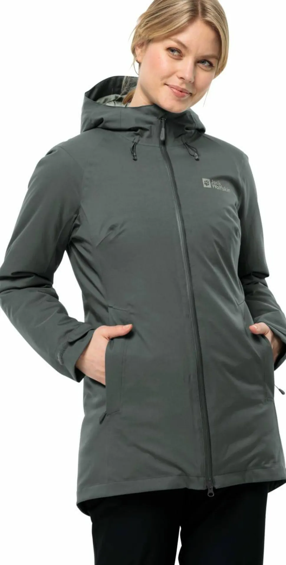 Jack Wolfskin Women's Stirnberg Insulated Jacket Slate Green