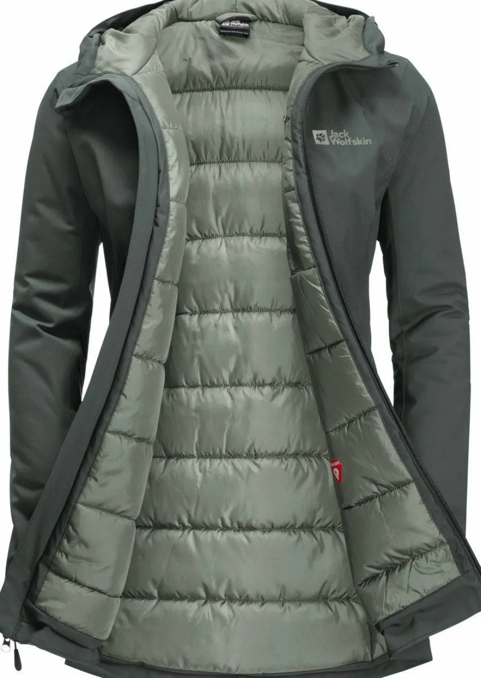 Jack Wolfskin Women's Stirnberg Insulated Jacket Slate Green