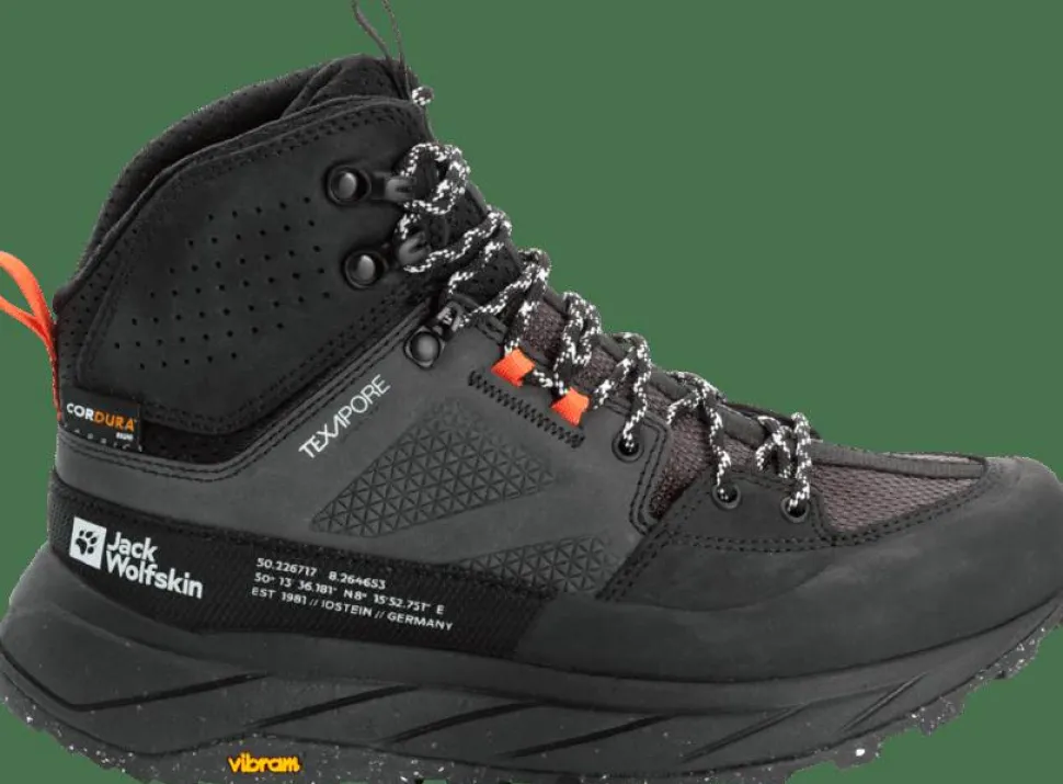 Jack Wolfskin Women's Terraquest Texapore Mid Phantom
