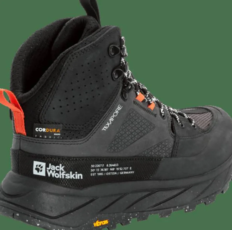 Jack Wolfskin Women's Terraquest Texapore Mid Phantom