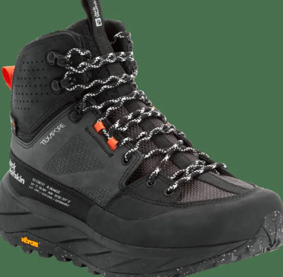 Jack Wolfskin Women's Terraquest Texapore Mid Phantom