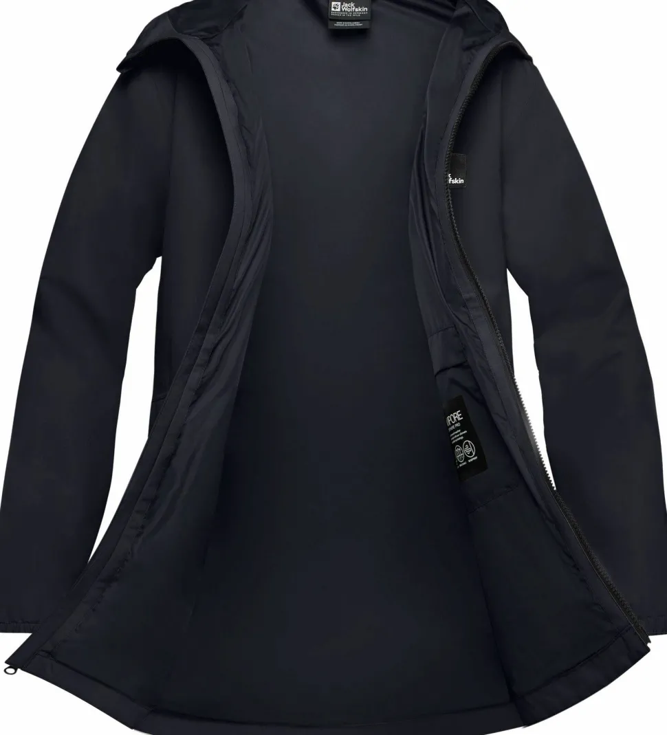 Jack Wolfskin Women's Terraview 2L Parka Dark Navy