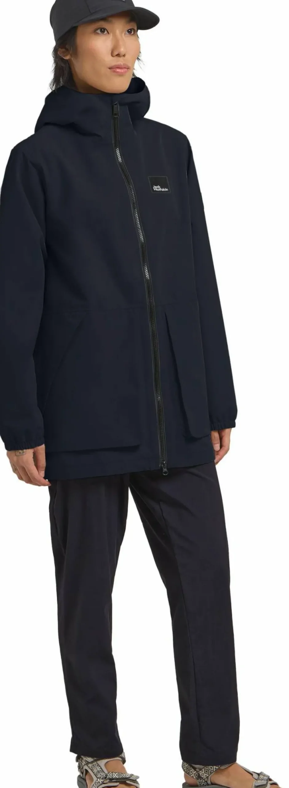 Jack Wolfskin Women's Terraview 2L Parka Dark Navy